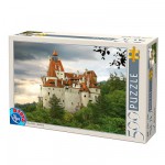 Puzzle  DToys-70678 Rumänien: Schloss Bran