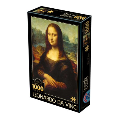 Puzzle Dtoys-72689 Leonardo da Vinci : Mona Lisa