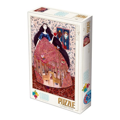 Puzzle Dtoys-72870 Andrea Kürti: Snow White
