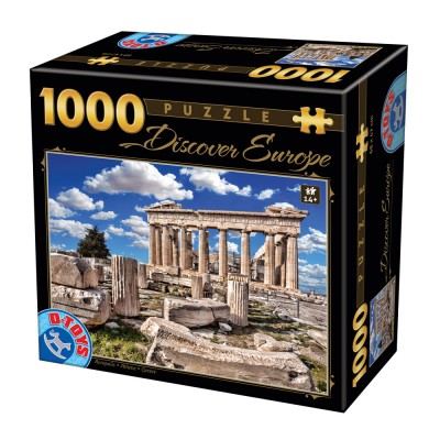 Puzzle Dtoys-74867 Discover Europe - Akropolis