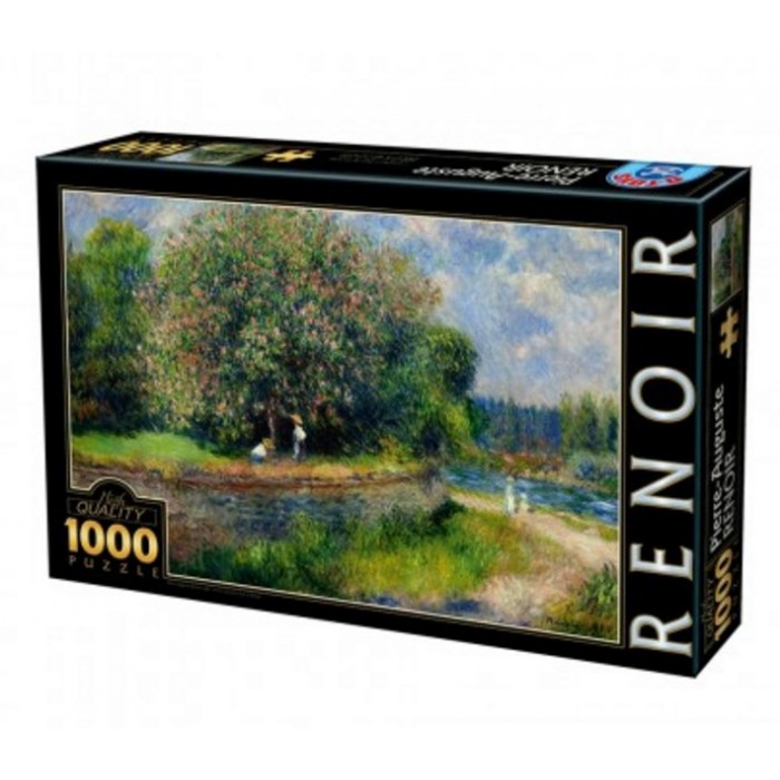 Puzzle DToys-74904 Auguste Renoir - Chestnut Tree in Bloom