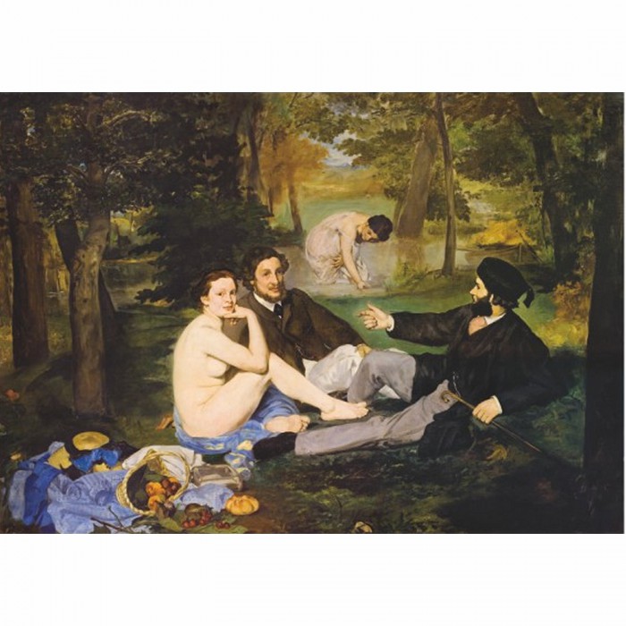 Puzzle Dtoys-76458 Manet: Déjeuner sur l'herbe