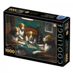Puzzle  Dtoys-77394 Cassius Marcellus Coolidge - Poker Game