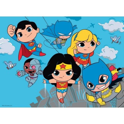 Puzzle Clementoni-22243 Water magic DC Super friends