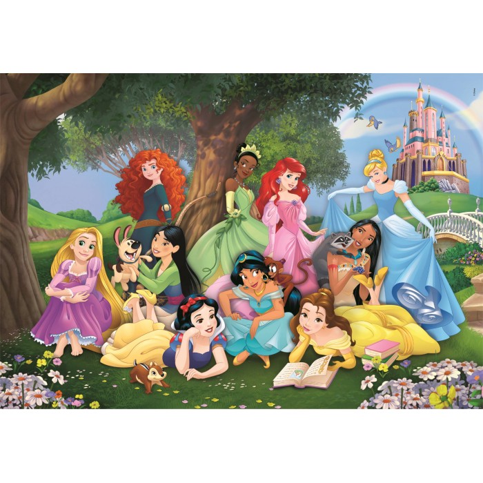 Puzzle  Clementoni-25743 Disney Prinzessin