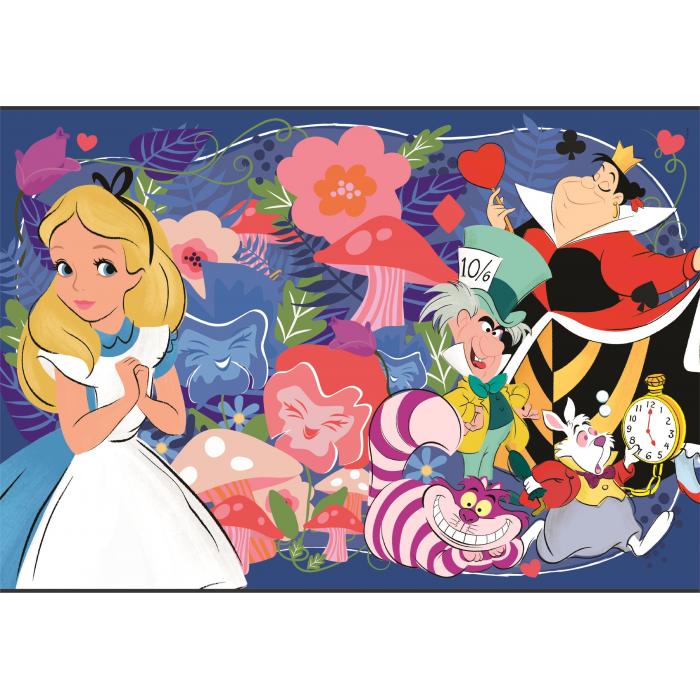 Puzzle  Clementoni-25748 Alice im Wunderland