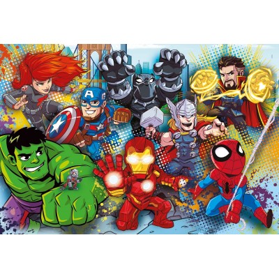 Puzzle Clementoni-26454 XXL Teile - Marvel Super Heroes