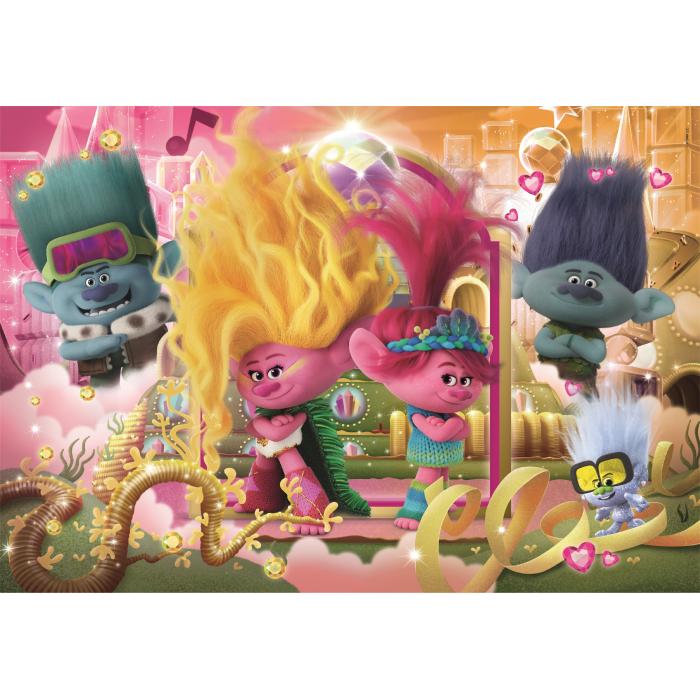Puzzle Clementoni-27268 Trolls 3