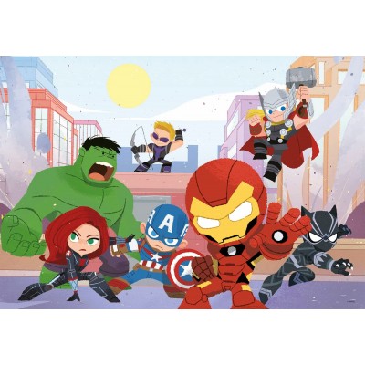 Puzzle Clementoni-27528 XXL Teile - Marvel Avengers