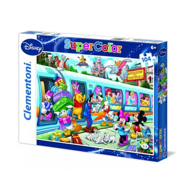Puzzle Clementoni-27884 Disney Zug