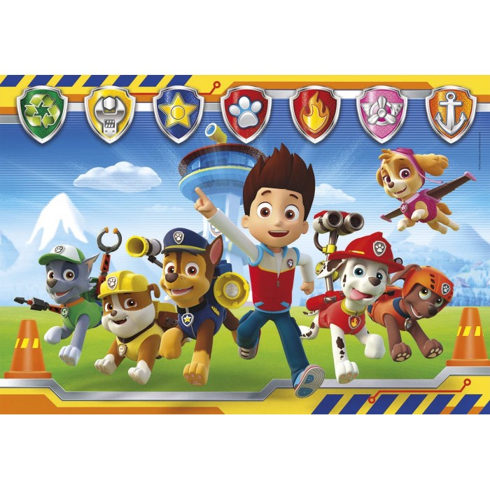 Puzzle  Clementoni-27945 XXL Teile - Paw Patrol