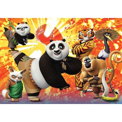 Puzzle Clementoni-27959 DreamWorks - Kung Fu Panda 3
