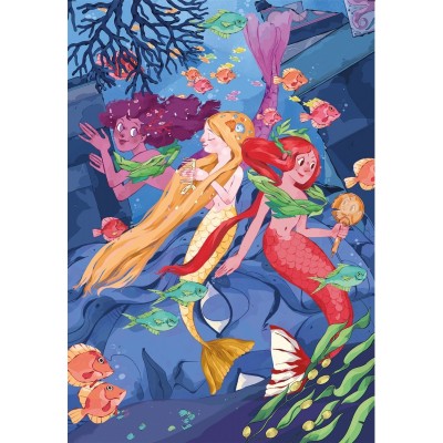 Puzzle Clementoni-29307 Mermaids