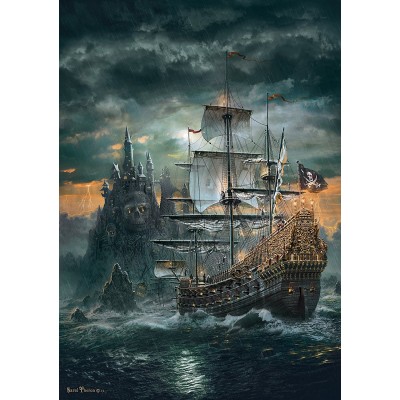 Puzzle Clementoni-31682 Das Piratenschiff