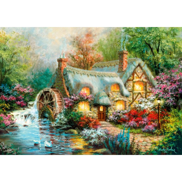 Puzzle  Clementoni-31711 Country Retreat
