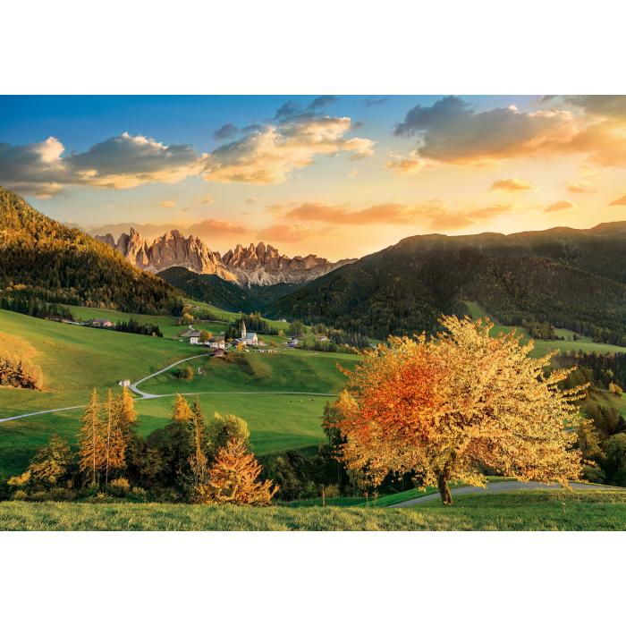 Puzzle  Clementoni-33545 Die Alpen