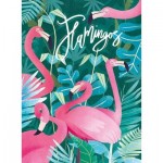 Puzzle  Clementoni-35067 Fantastic Animals - Flamingos