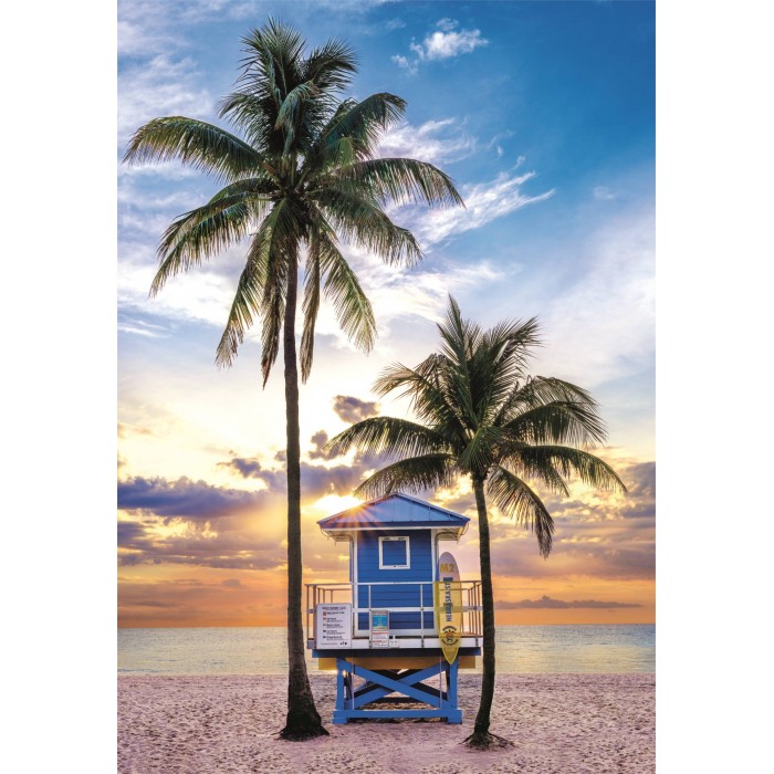 Puzzle Clementoni-35574 Florida, Miami Beach