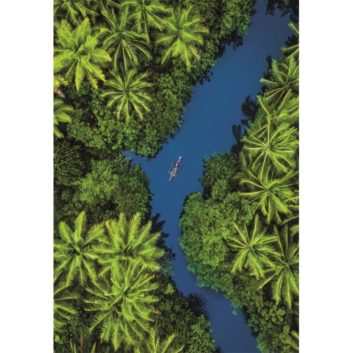 Puzzle  Clementoni-35592 Tropische Luftaufnahme