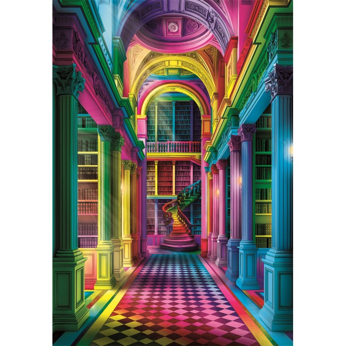 Puzzle  Clementoni-37062 Colorboom