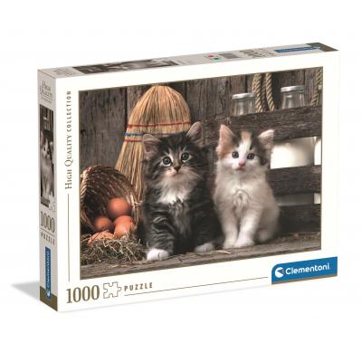 Puzzle Clementoni-39340 Liebenswerte Kätzchen