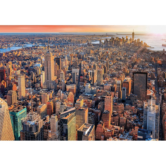 Puzzle  Clementoni-39646 Stadt New York