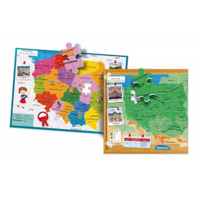 Puzzle Clementoni-50021 Poland Map