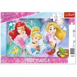   Rahmenpuzzle - Disney Princess