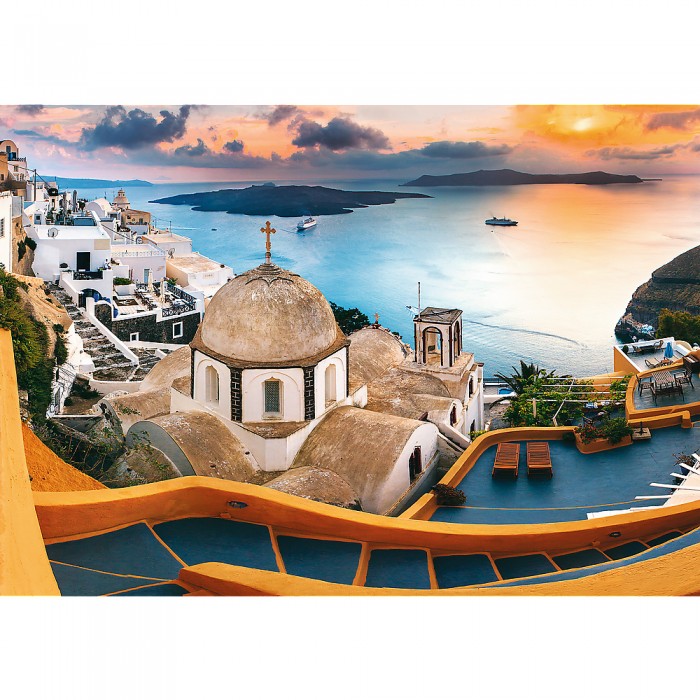 Puzzle  Trefl-10445 Santorini