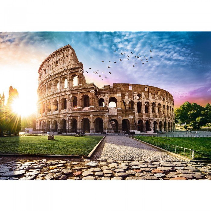 Puzzle  Trefl-10468 Colosseum, Roma