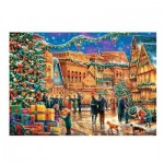 Puzzle  Trefl-10554 Weihnachtsmarkt