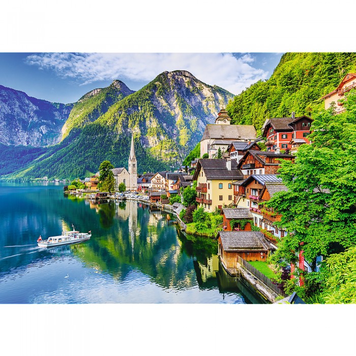 Puzzle  Trefl-10670 Hallstatt - Austria