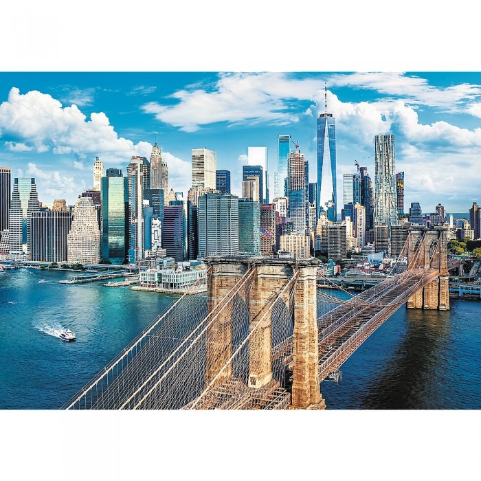 Puzzle  Trefl-10725 Brooklyn Bridge - New York
