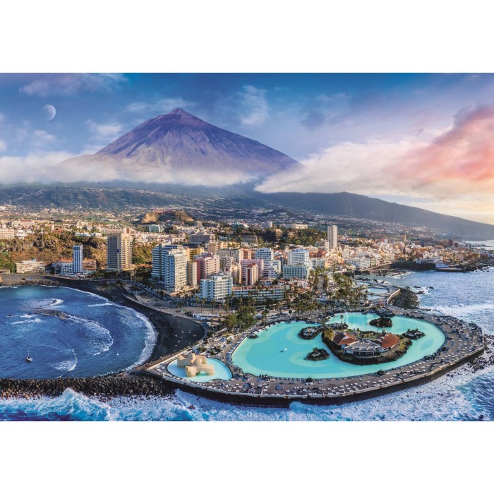 Puzzle  Trefl-10791 Blick Auf Teneriffa. Spanien