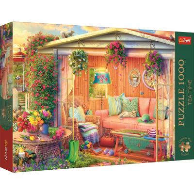 Puzzle Trefl-10801 Tea Time: Mein Lieblingsort