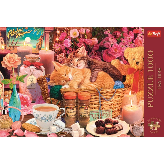 Puzzle  Trefl-10802 Tea Time: Alles Schöne