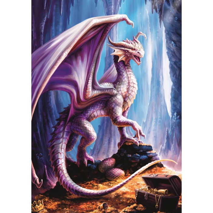 Puzzle  Trefl-10903 Fantasy Collection: Schatztruhe