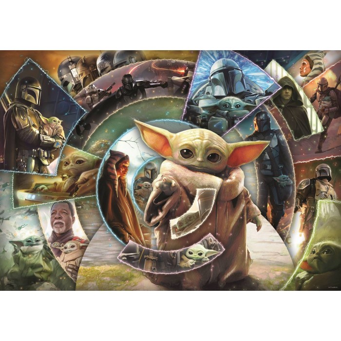 Puzzle  Trefl-10906 Grogus Reise - Lucasfilm Star Wars The Mandalorian
