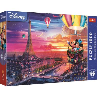 Puzzle Trefl-10917 Micky Und Minnie In Paris