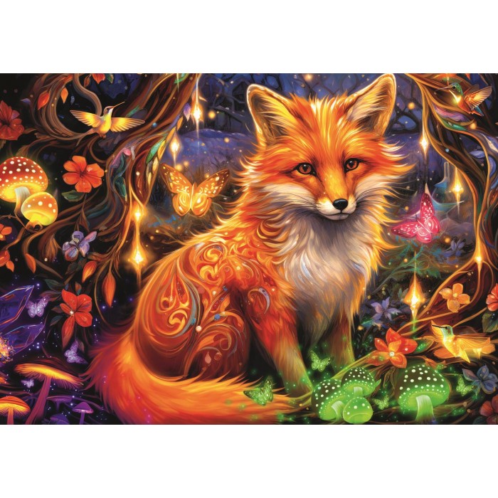 Puzzle  Trefl-10932 Märchenhafter Fuchs