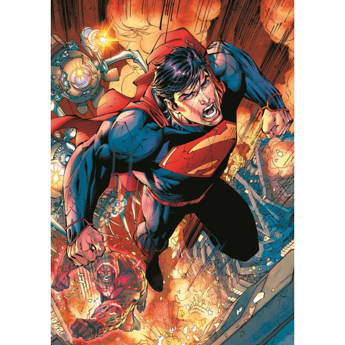 Puzzle Trefl-10936 Superman In Aktion