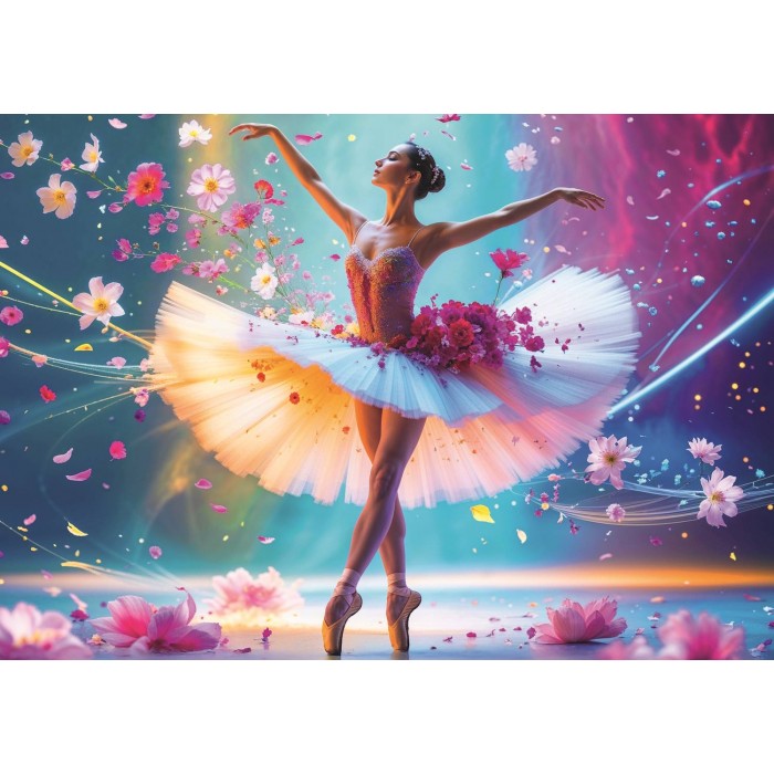 Puzzle  Trefl-10954 Tanzende Ballerina