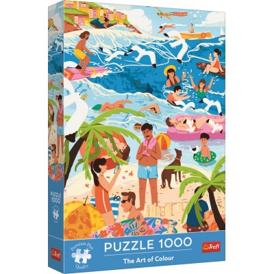 Puzzle Trefl-12065 Die Kunst Der Farbe: In Der Hitze Der Weihnachtszeit