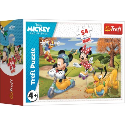 Trefl-19713 Mini Puzzle - Mickey & Friends - Disney Standard Characters