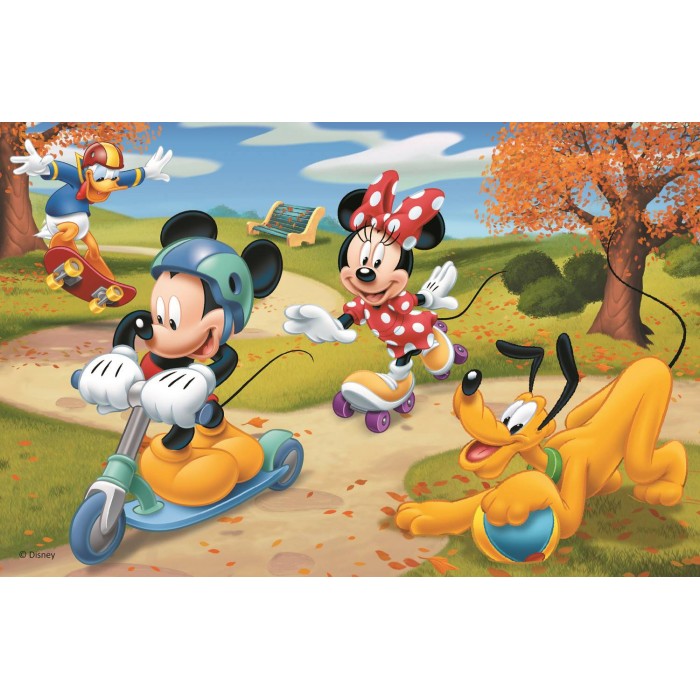  Trefl-19713 Mini Puzzle - Mickey & Friends - Disney Standard Characters