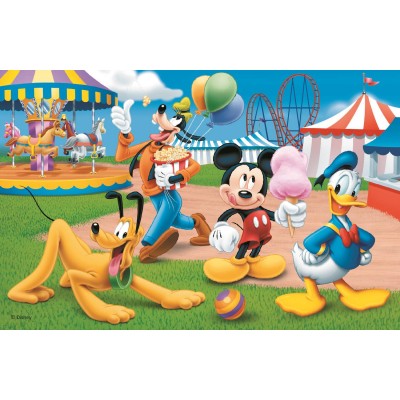 Trefl-19714 Mini Puzzle - Mickey & Friends - Disney Standard Characters