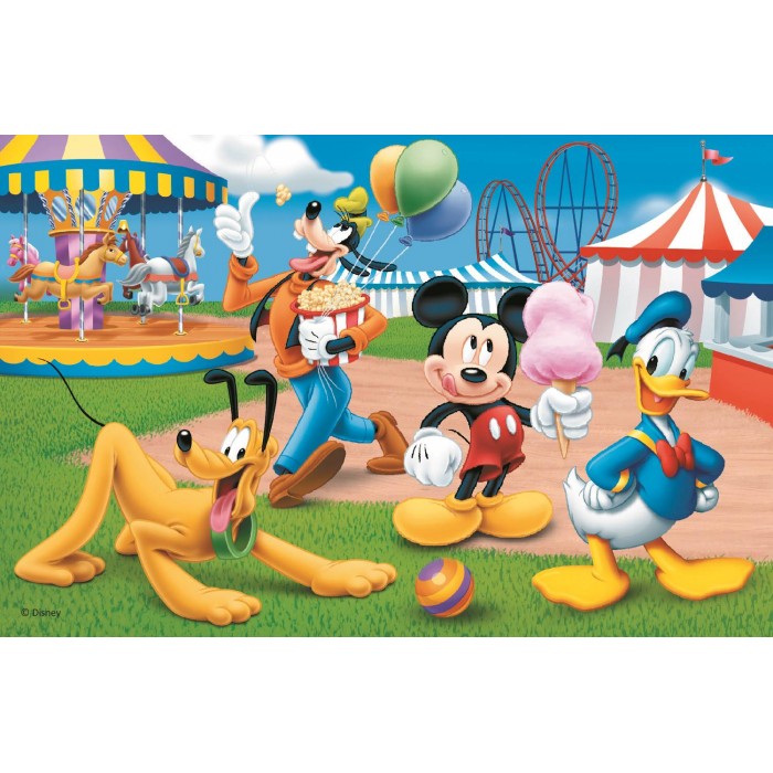  Trefl-19714 Mini Puzzle - Mickey & Friends - Disney Standard Characters