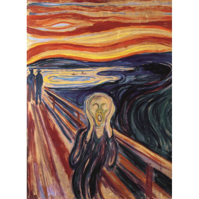  Trefl-20252 Holzpuzzle - Edvard Munch