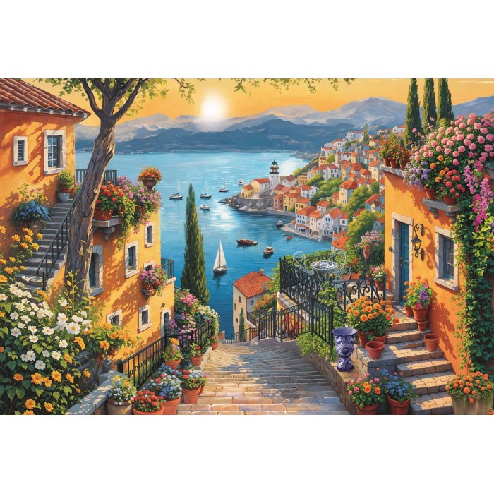 Puzzle  Trefl-26216 Blick Auf Das Meer