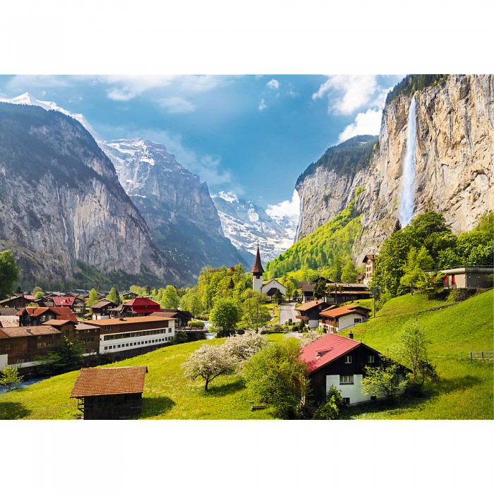 Puzzle  Trefl-33076 Lauterbrunnen, Switzerland